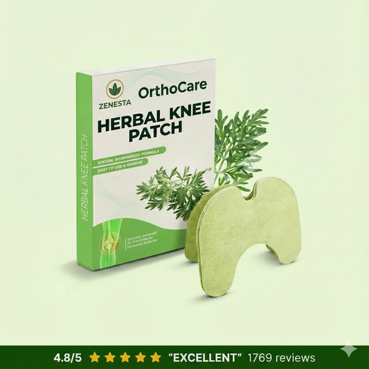 OrthoCare™ Knee Pain Patch | Long-Lasting Warming Relief for Up to 8–12 Hours