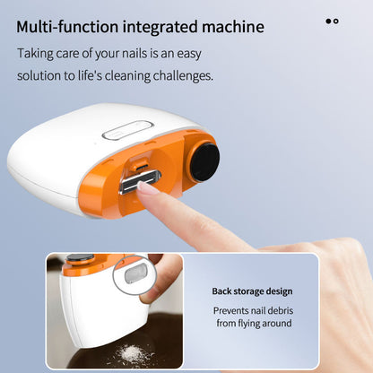 ZenTrim Pro™  2-in-1 Electric Nail Clipper and Polisher