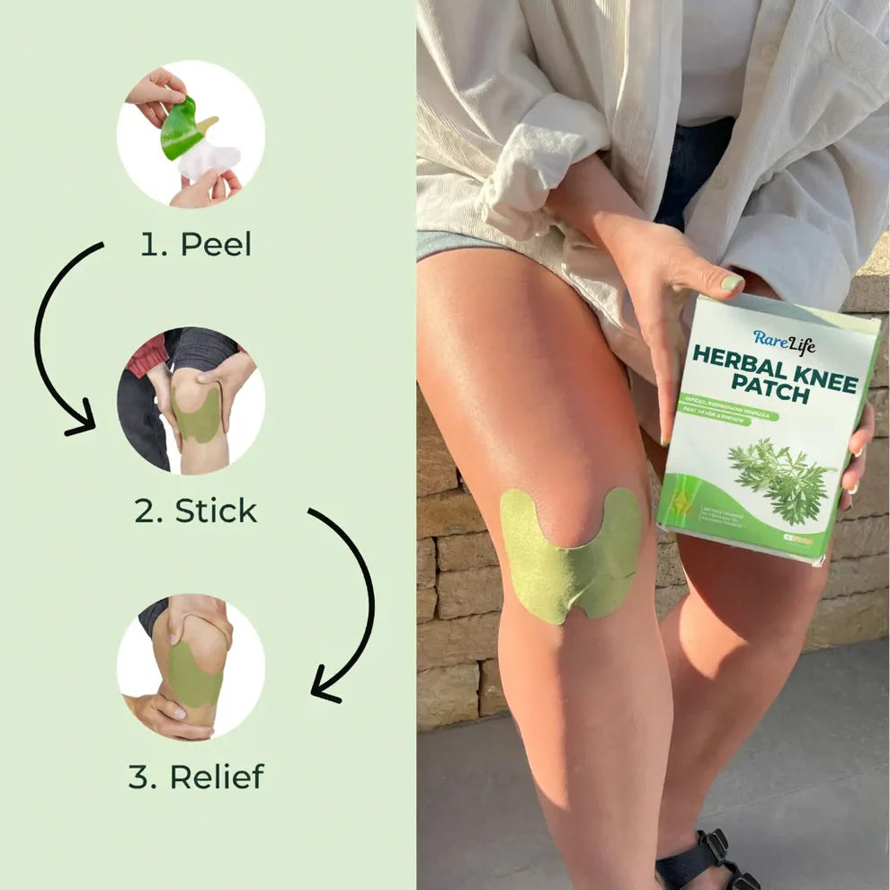 OrthoCare™ Knee Pain Patch | Long-Lasting Warming Relief for Up to 8–12 Hours