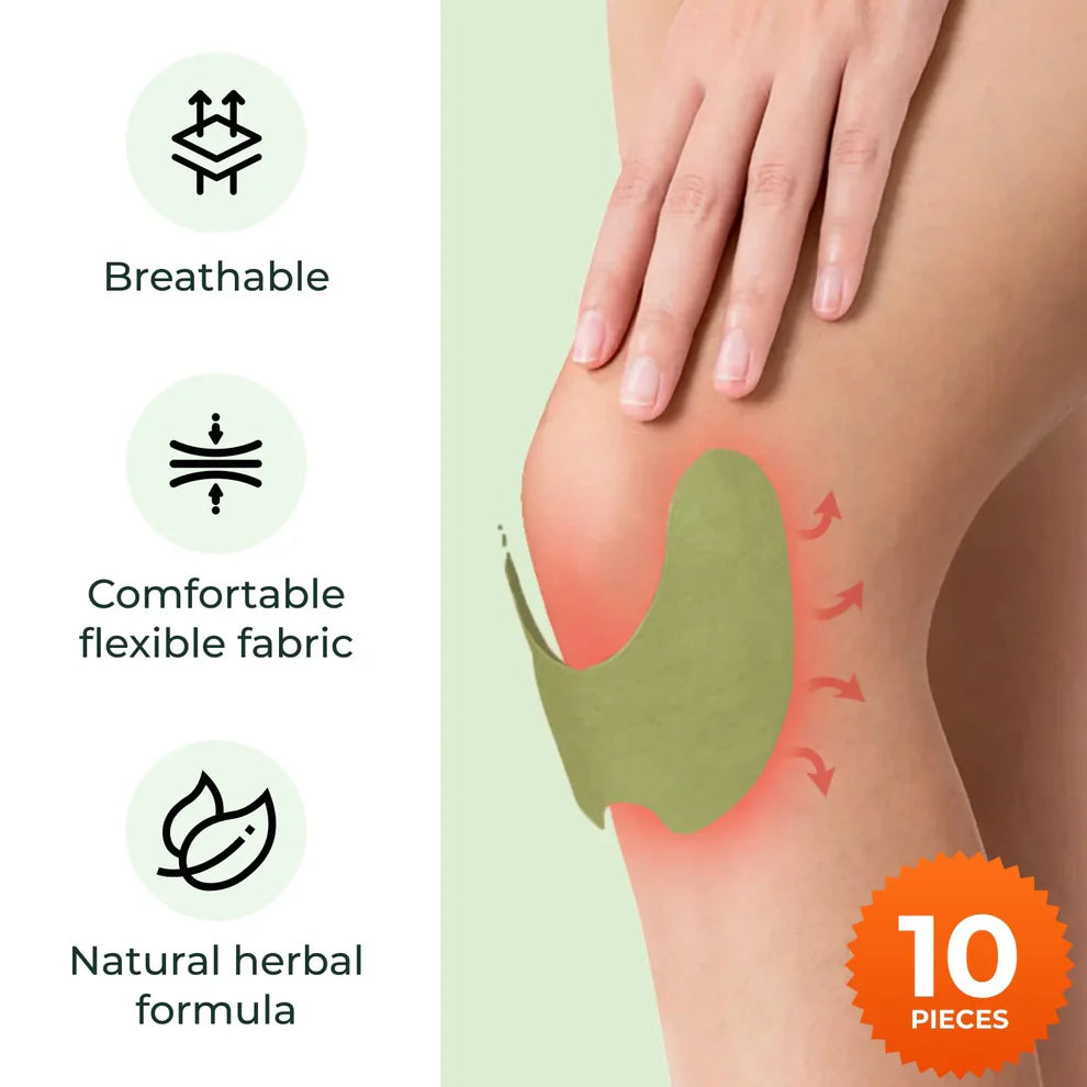 OrthoCare™ Knee Pain Patch | Long-Lasting Warming Relief for Up to 8–12 Hours