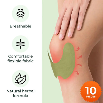 OrthoCare™ Knee Pain Patch | Long-Lasting Warming Relief for Up to 8–12 Hours